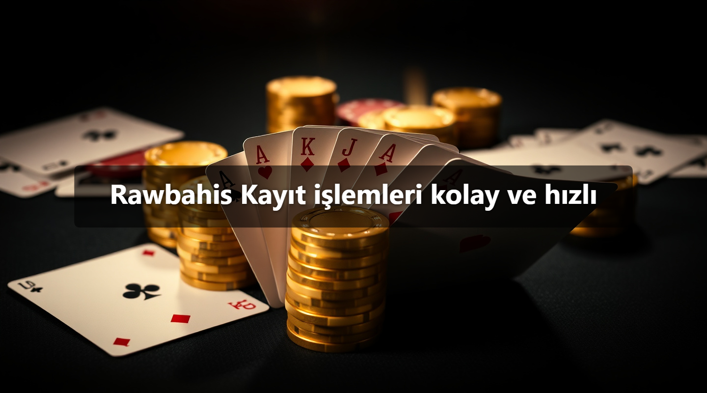 Rawbahis Kayıt işlemleri kolay ve hızlı